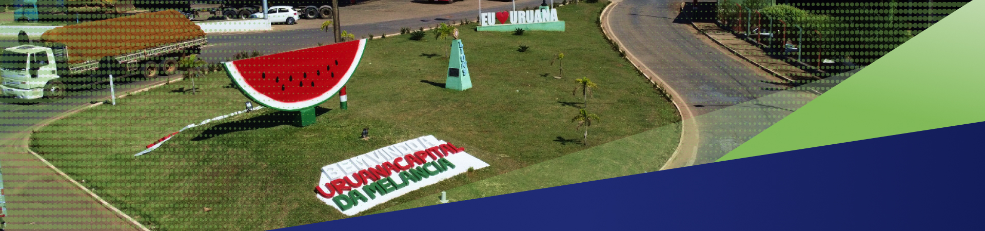 Banner entrada da cidade